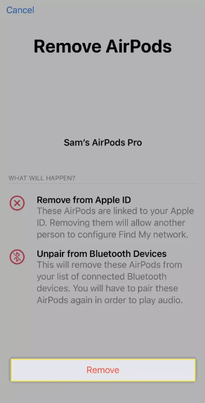 How to Reset Airpods from Previous Owner