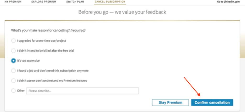How to Cancel LinkedIn Premium and Get Refund